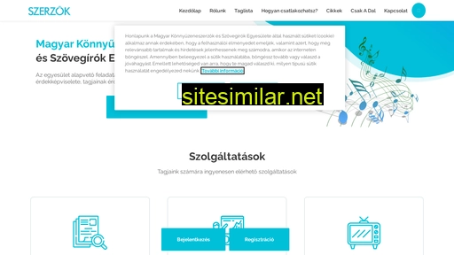szerzokegyesulete.hu alternative sites