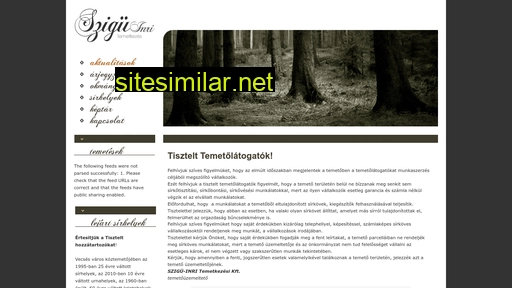 sziguinri.hu alternative sites
