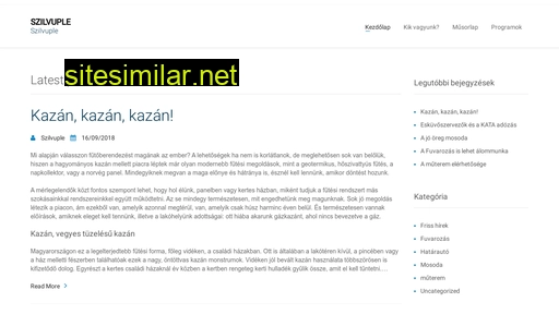 szilvuple.hu alternative sites