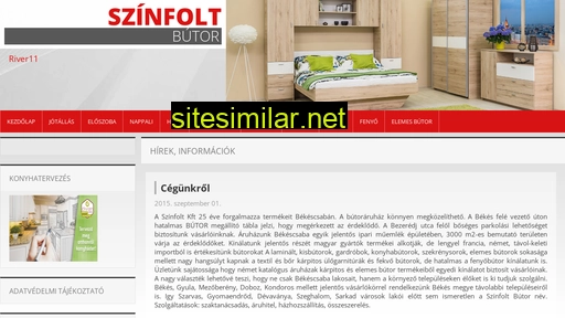 szinfoltbutor.hu alternative sites