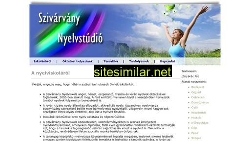 szivarvanynyelvstudio.hu alternative sites