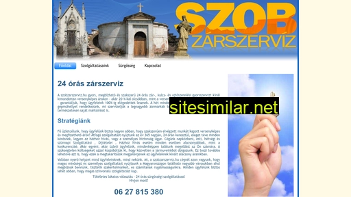 szobzarszerviz.hu alternative sites