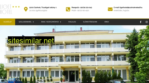 szolnokhotel.hu alternative sites