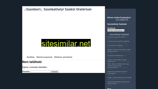 szombori.hu alternative sites