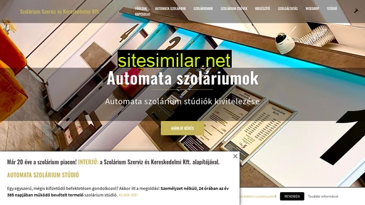 szolariumszerviz.hu alternative sites