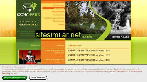 szompark.hu alternative sites
