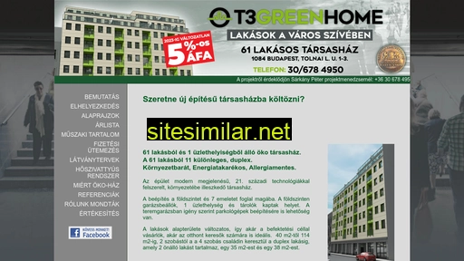 t3greenhome.hu alternative sites