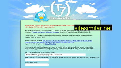 t7.hu alternative sites