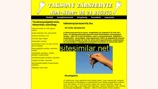taksonyzarszerviz.hu alternative sites