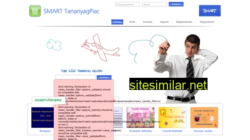tananyagpiac.hu alternative sites