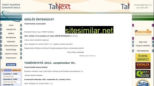tanext.hu alternative sites