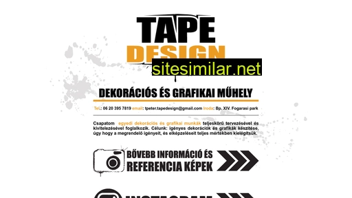tapedesign.hu alternative sites
