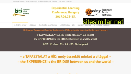 tapasztalati-tanulas-konferencia.hu alternative sites