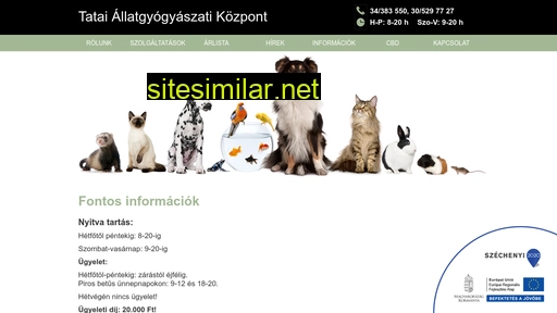 tataiallatorvos.hu alternative sites