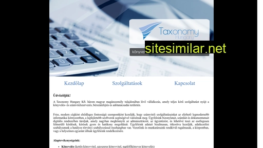 taxonomy.hu alternative sites