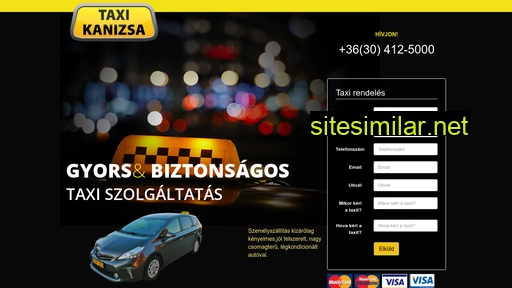 taxikanizsa.hu alternative sites