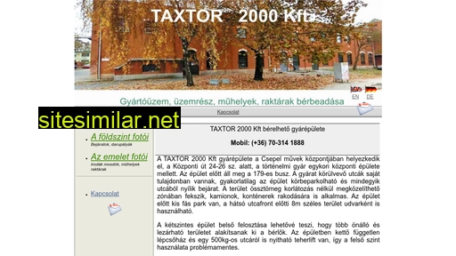 taxtor.hu alternative sites