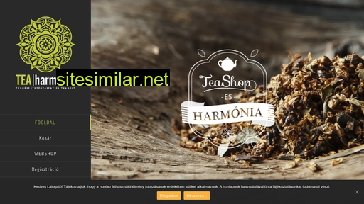 teaharmonia.hu alternative sites