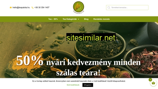 teapalota.hu alternative sites