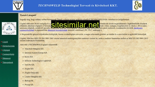 technoweld.hu alternative sites