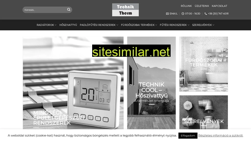 techniktherm.hu alternative sites