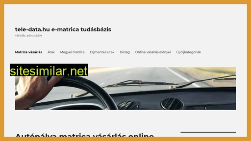 tele-data.hu alternative sites