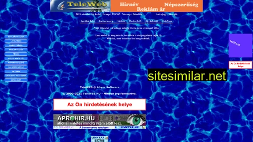 teleweb.hu alternative sites