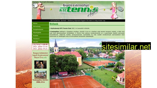 teniszgyorzamoly.hu alternative sites