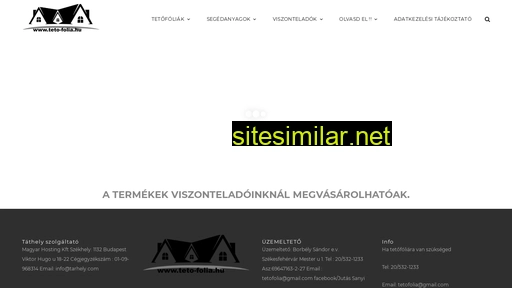 teto-folia.hu alternative sites