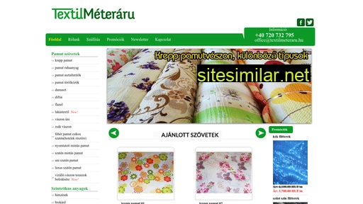 textilmeteraru.hu alternative sites