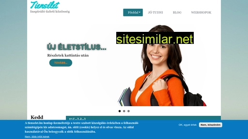 tienselet.hu alternative sites