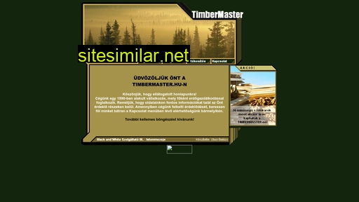 timbermaster.hu alternative sites