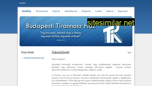 tirannoszhaz.hu alternative sites
