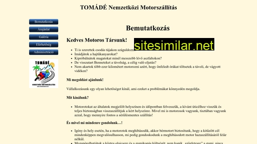 tomademotor.hu alternative sites