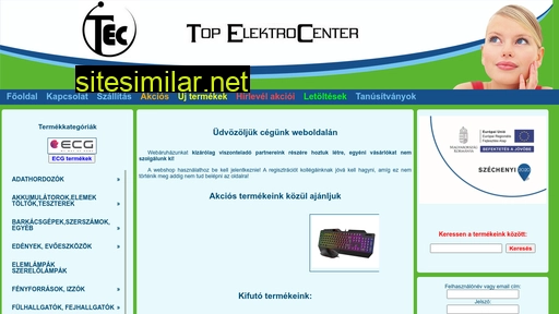 topelektrocenter.hu alternative sites