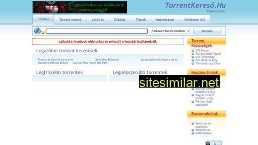 torrentkereso.hu alternative sites