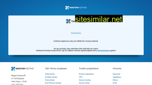 toresvonal.hu alternative sites