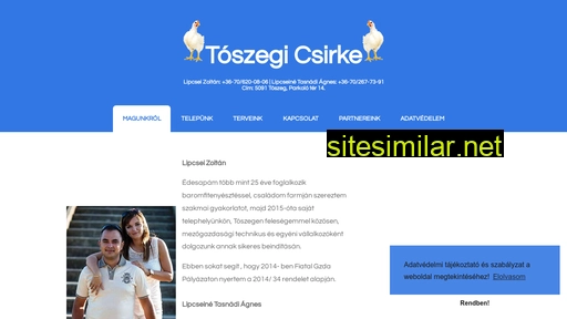 toszegicsirke.hu alternative sites