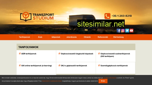 transzportstudium.hu alternative sites