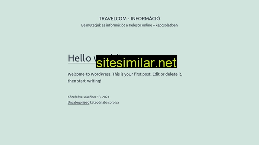 travelcom.hu alternative sites