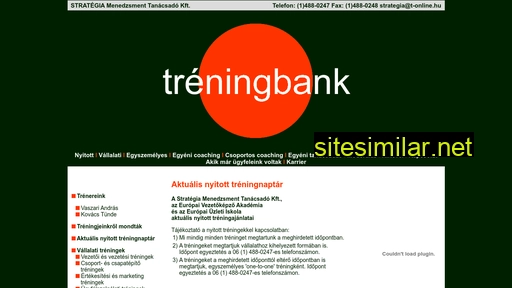 treningbank.hu alternative sites