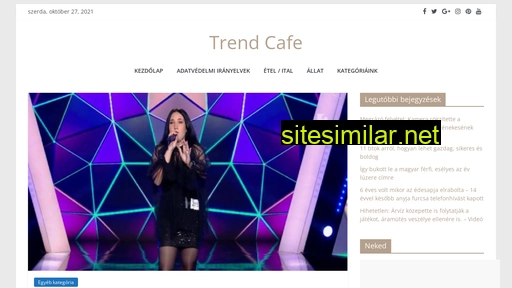 trendcafe.hu alternative sites