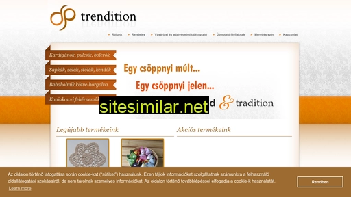 trendition.hu alternative sites