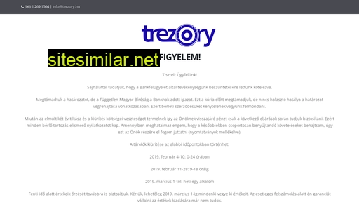 trezory.hu alternative sites