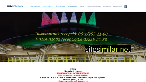 tuskecsarnok.hu alternative sites