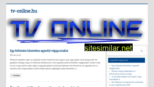 tv-online.hu alternative sites