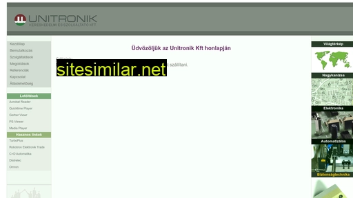 unitronik.hu alternative sites