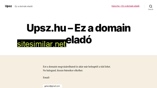 upsz.hu alternative sites