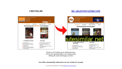 uretek.hu alternative sites