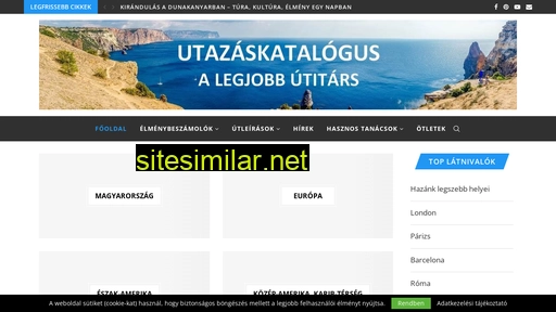 utazaskatalogus.hu alternative sites